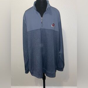 Champion Fresno State Bulldogs 1/4 zip pullover long sleeve 2XL PRE OWNED